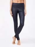 Dikke wet leatherlook tregging