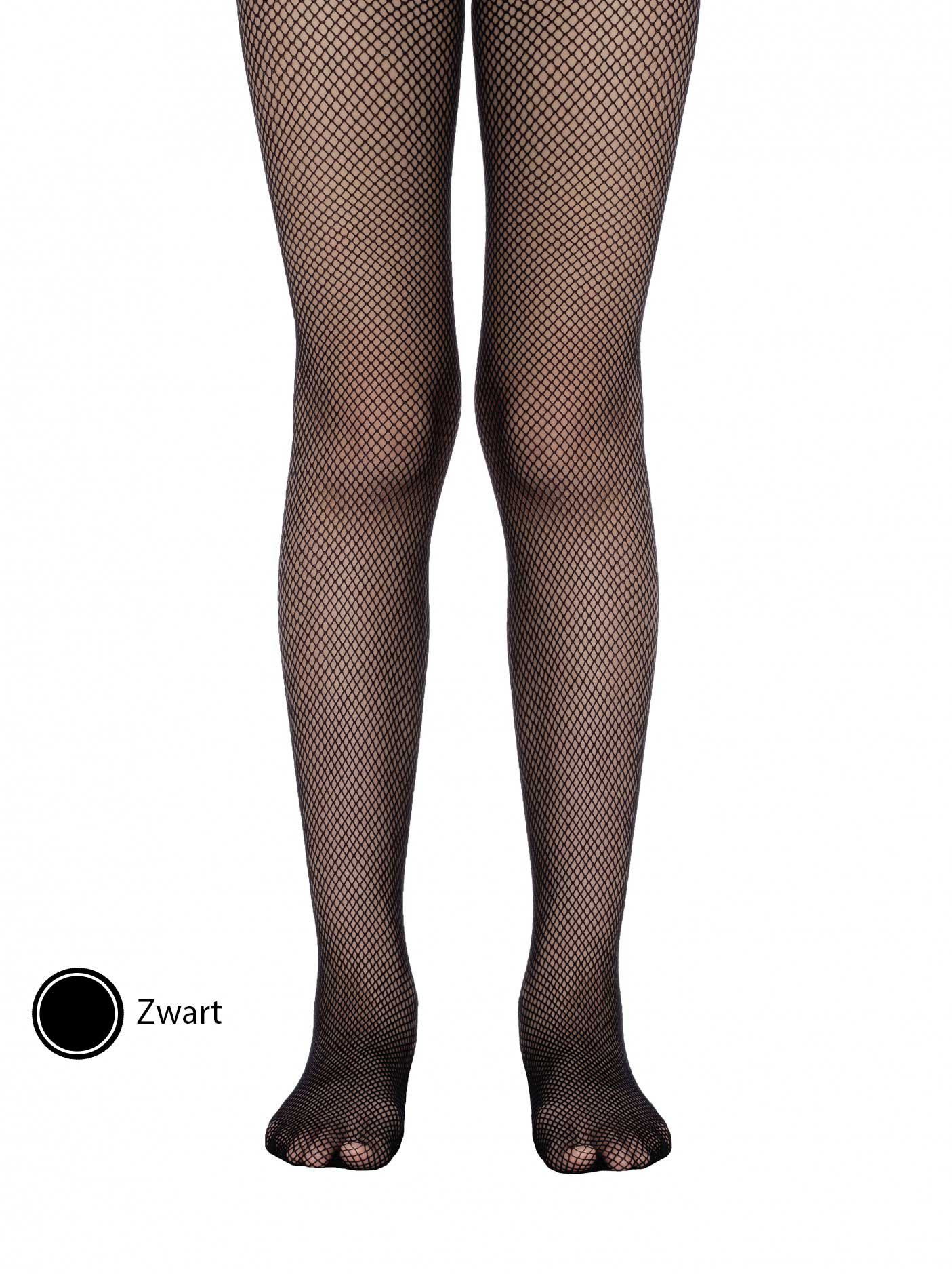 Conte Reti fishnet kinderpanty zwart