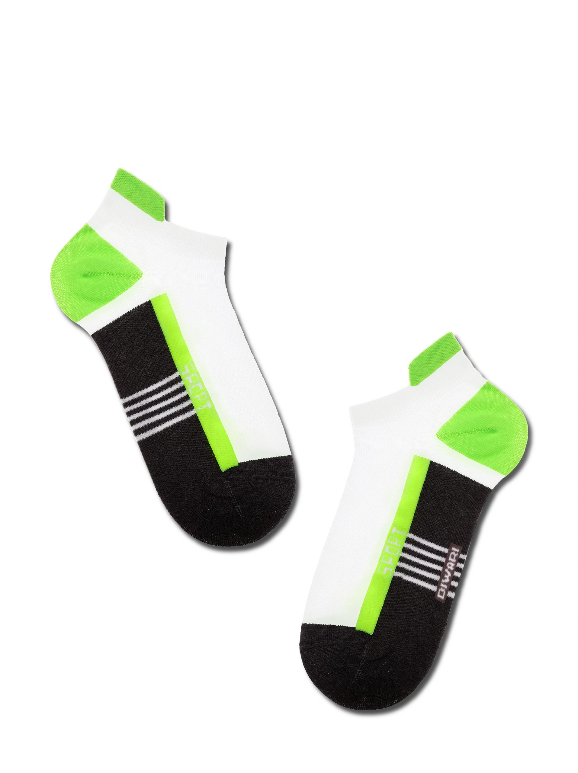 Heren sneaker sport sok lime