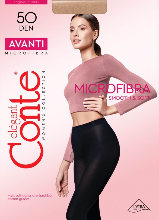 Dikke dames panty 50 denier Conte Avanti 50